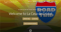 Desktop Screenshot of lacasadecristo.com